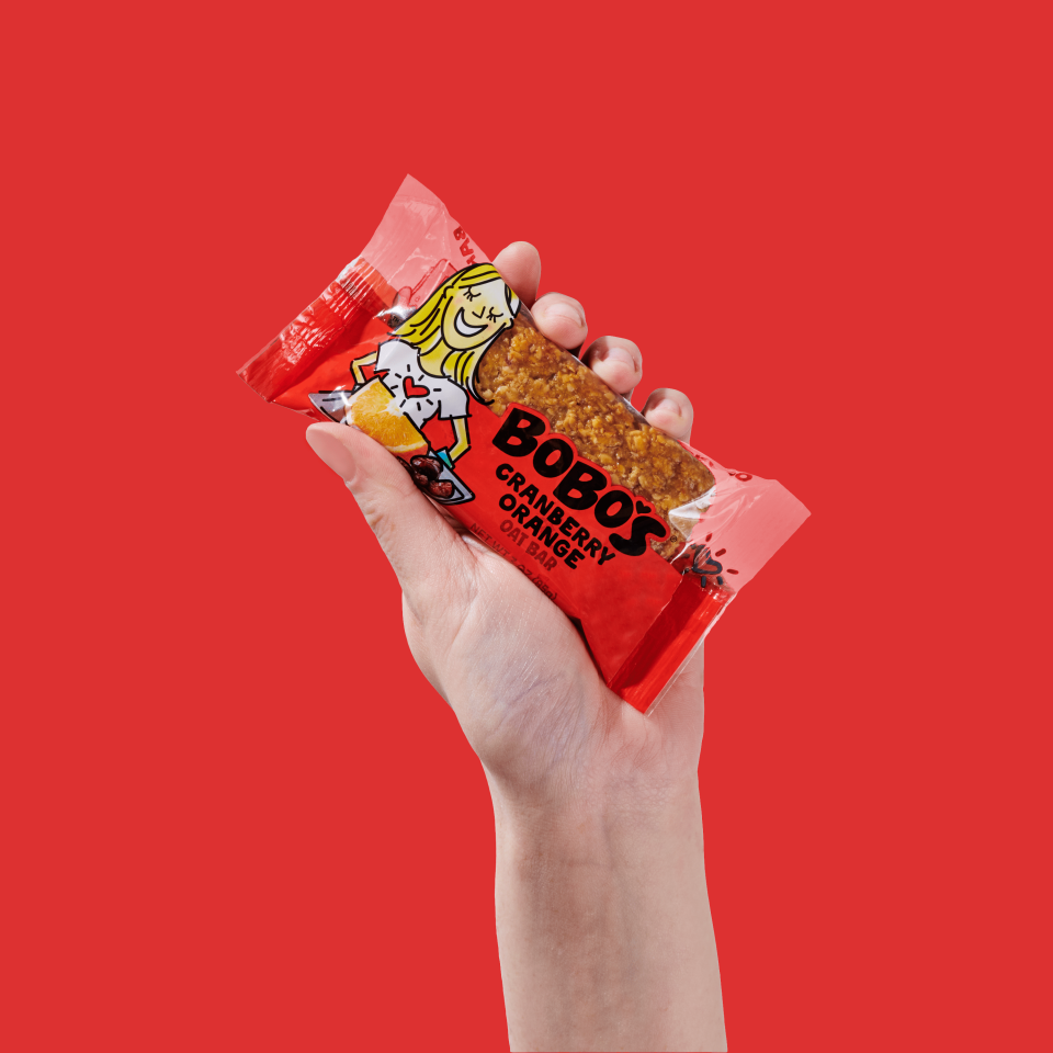 Cranberry Orange Oatmeal Bar