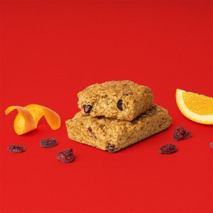 Cranberry Orange Oatmeal Bar