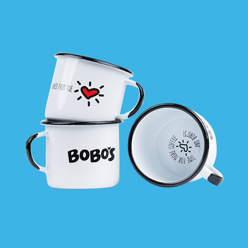 Premium Tin Ware Coffee Mug