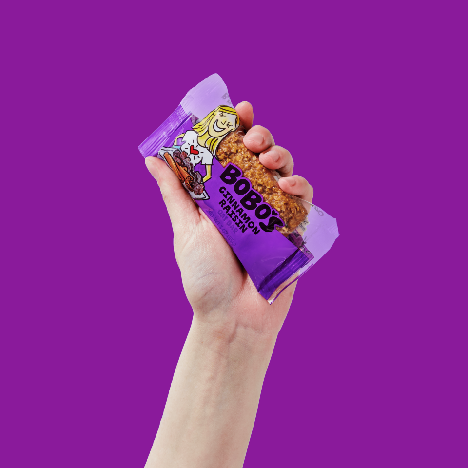 Cinnamon Raisin Oatmeal Bar