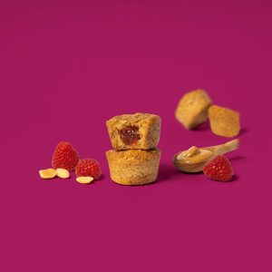 Peanut Butter & Jelly Stuff’d Oat Bites