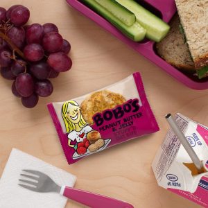 Peanut Butter & Jelly Stuff’d Oat Bites