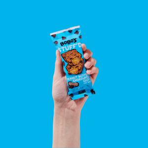 Peanut Butter Chocolate Chip Stuff’d Oat Bar