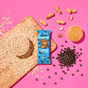 Peanut Butter Chocolate Chip Stuff’d Oat Bar