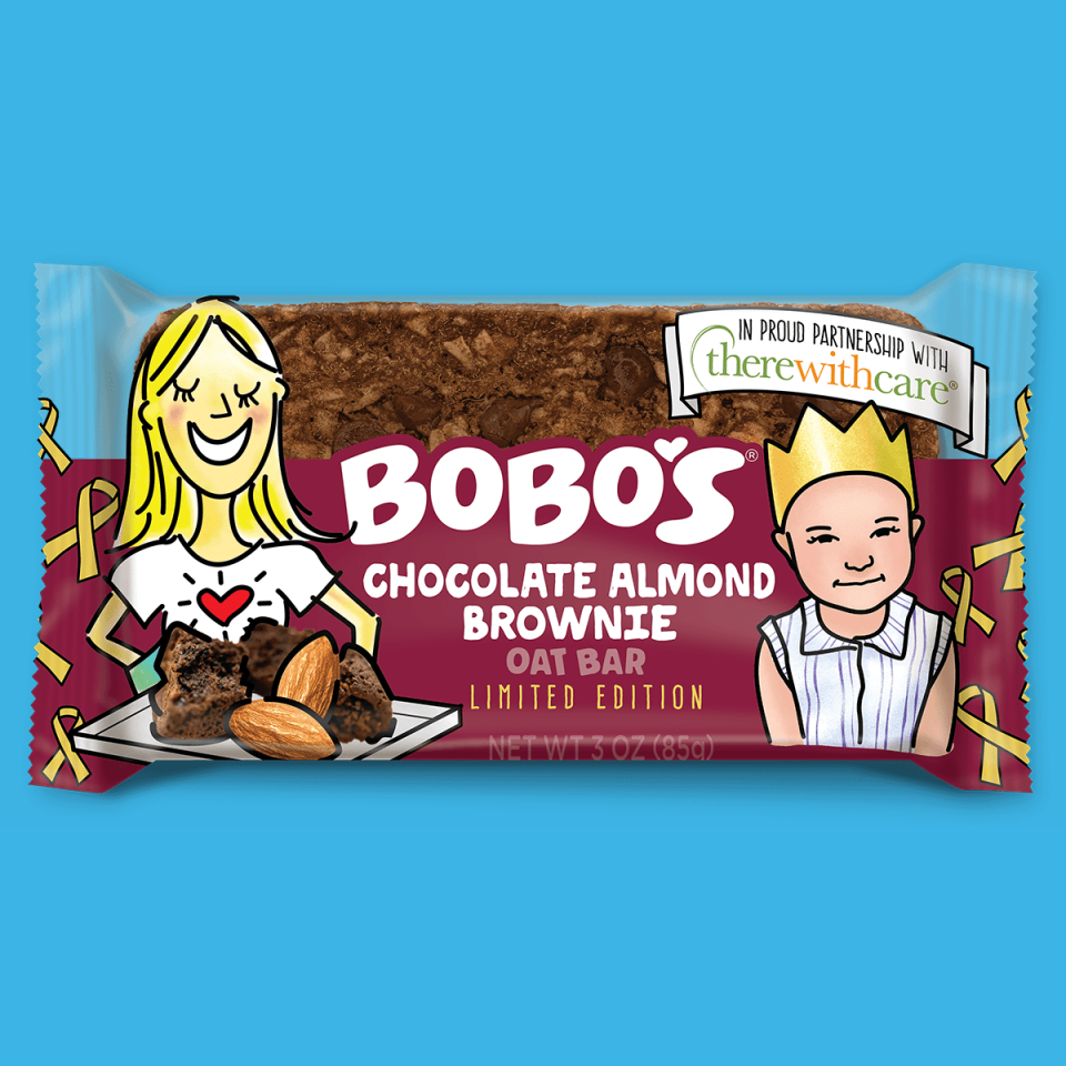 There With Care Chocolate Almond Brownie Oat Bar