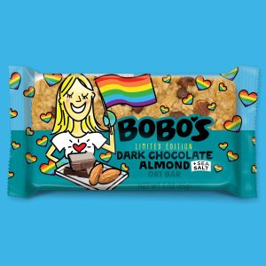 ‘Pride’ Dark Chocolate Almond Sea Salt Oat Bar