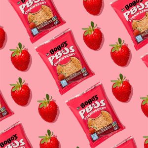 Strawberry PB&J Oat Snacks